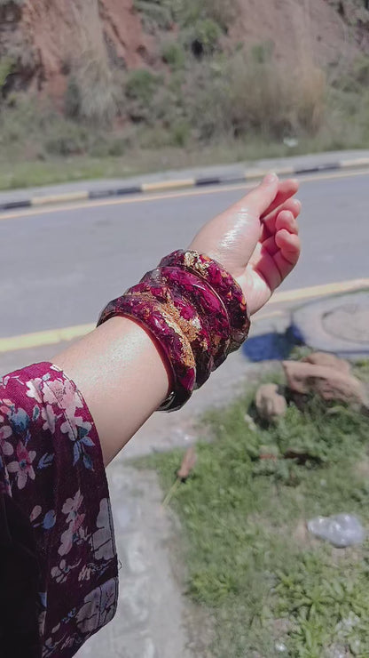Resin Bangles Thick 🌹💕✨real dried flowers preserved