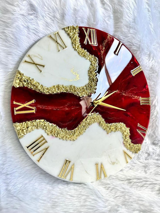 Resin luxury custom wall clock