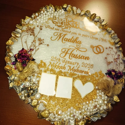 Our Signature design best selling ✨❤️ Nikkah Frame
