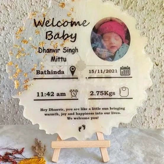 ✨Baby 🍼 Birthday ❣️ frame Gifts 🎁