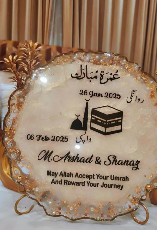 Umrah/Hajj 💕 Resin frame, Hajj Gifts 🎁❤️
