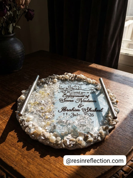 Antique Elegant design Engagement Ring tray 💍