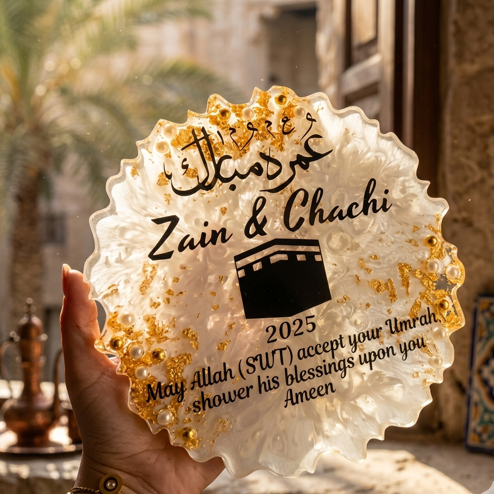 Umrah/Hajj 💕 Resin frame, Hajj Gifts 🎁❤️