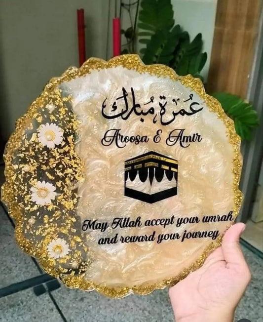 Umrah/Hajj 💕 Resin frame, Hajj Gifts 🎁❤️