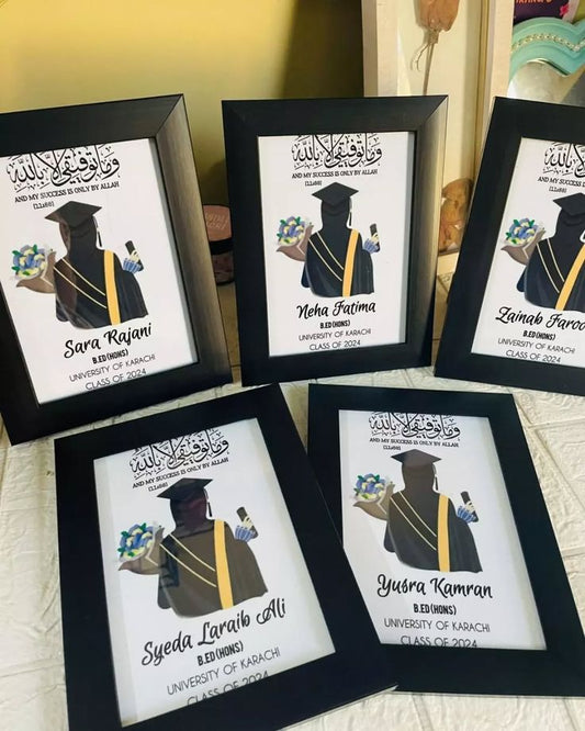 Graduation Frame without front glass