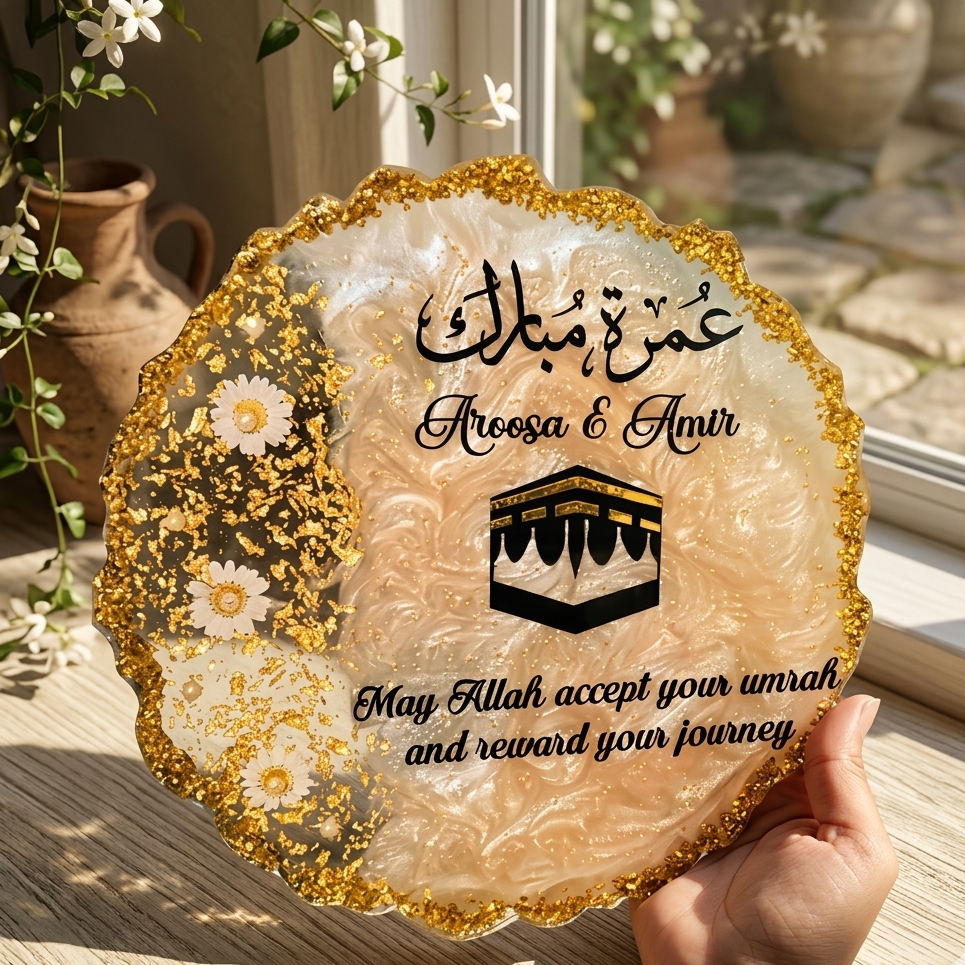 Umrah/Hajj 💕 Resin frame, Hajj Gifts 🎁❤️