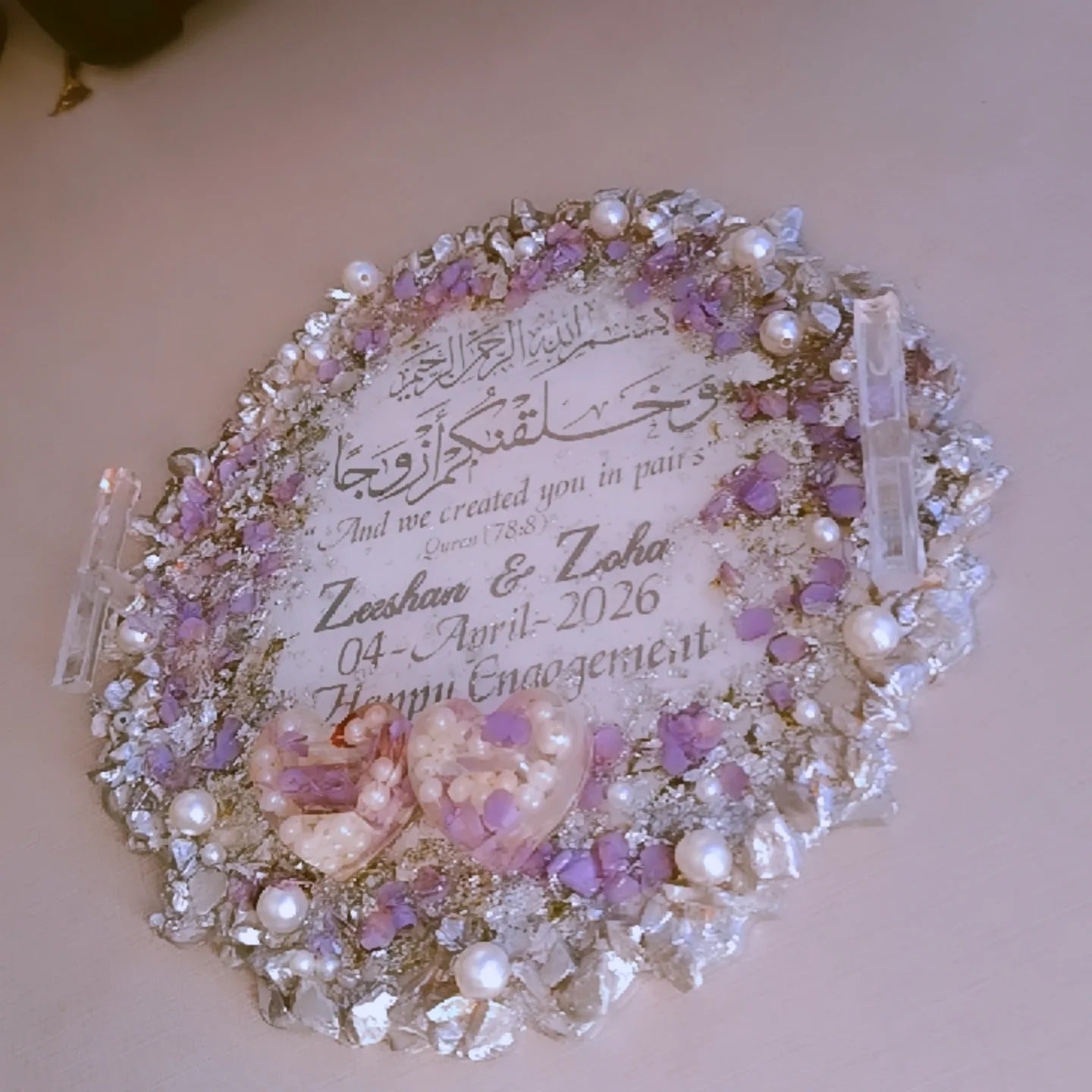 Beautiful Purple 💜 Ring tray