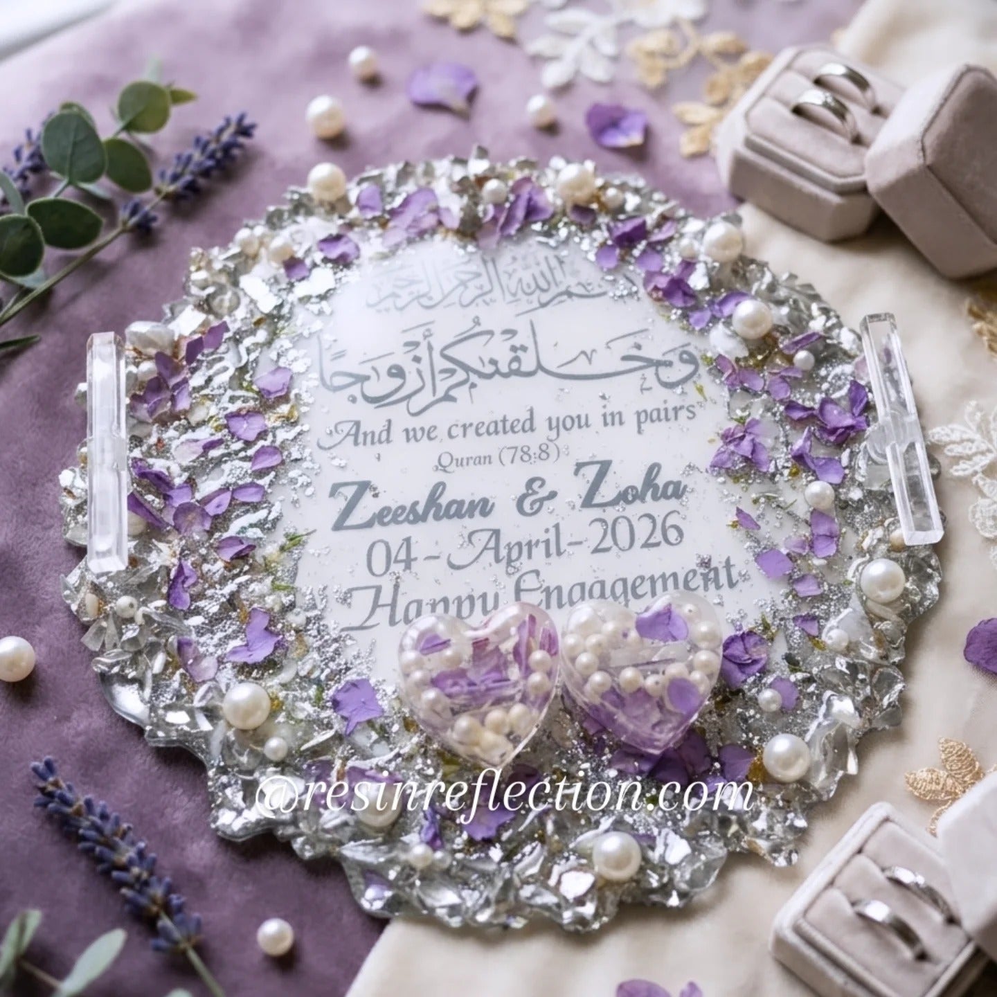 Beautiful Purple 💜 Ring tray
